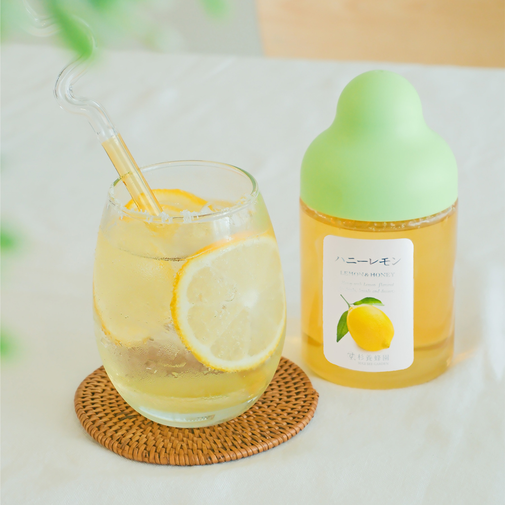 [Gift Set] Fruit Juice & Honey (300g) × 5 bottles (Yuzu, Blueberry, Acerola, Lemon, Maple) ALN5P