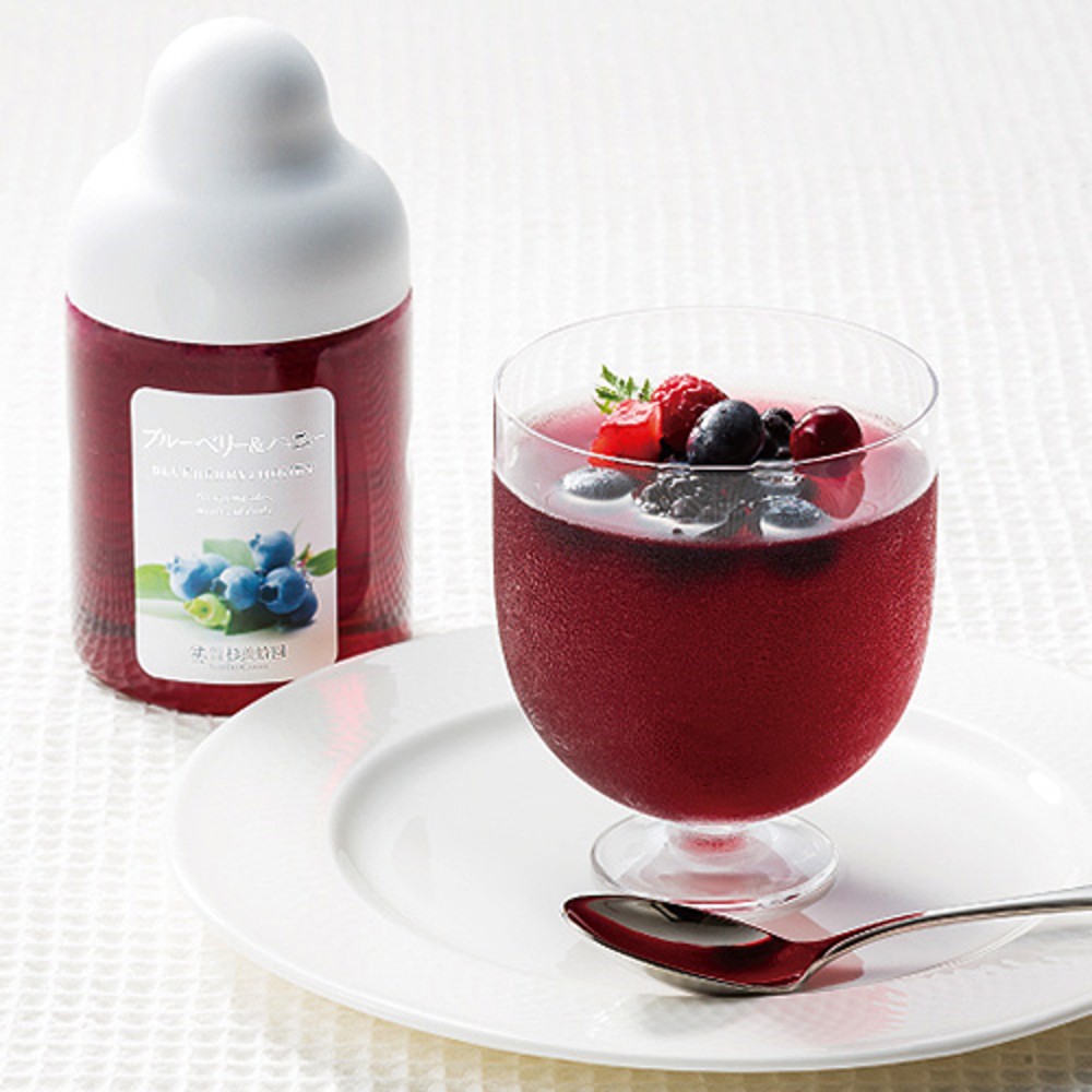 [Gift Set] Fruit Juice & Honey (300g) × 5 bottles (Yuzu, Blueberry, Acerola, Lemon, Maple) ALN5P