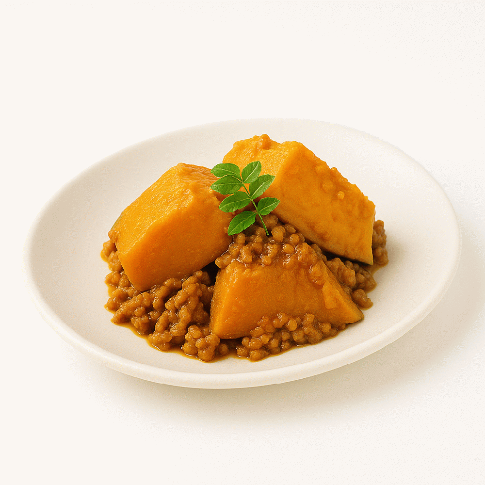 蜂蜜煮肉末和南瓜