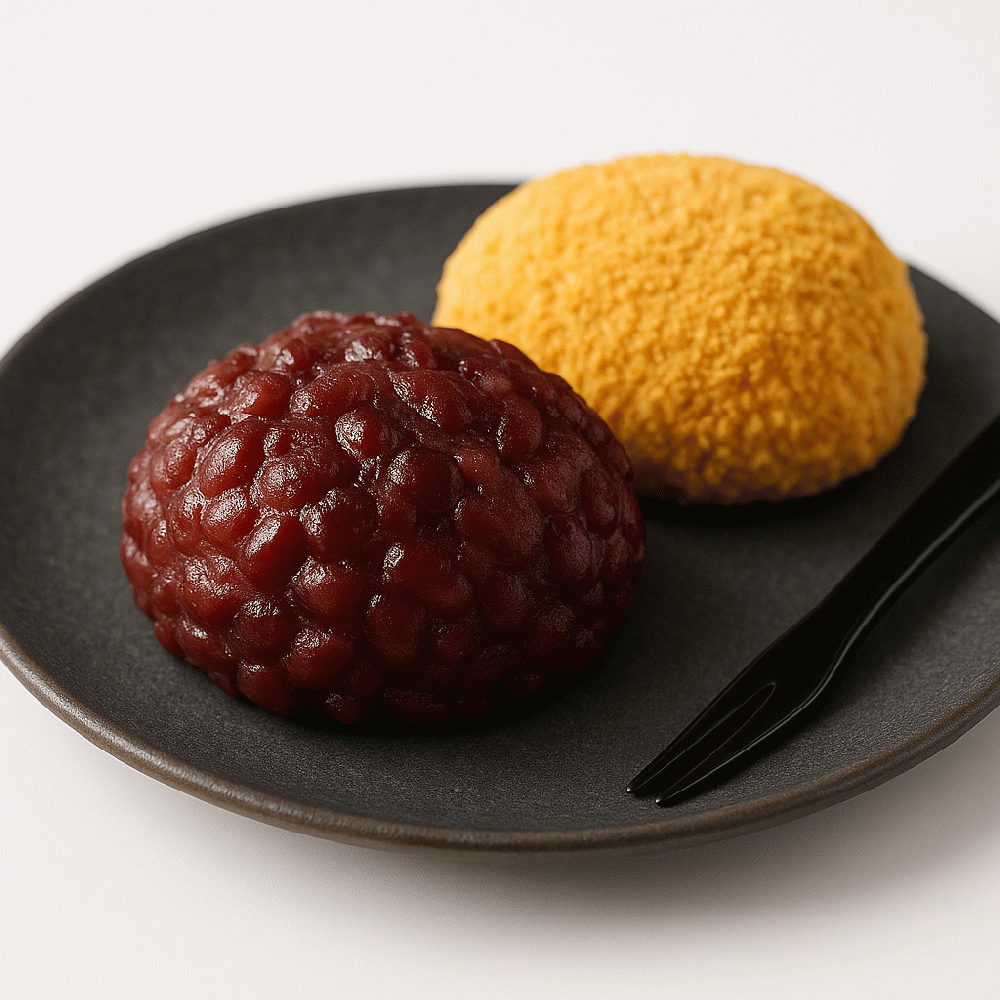 柚子蜜ohagi (botamochi)