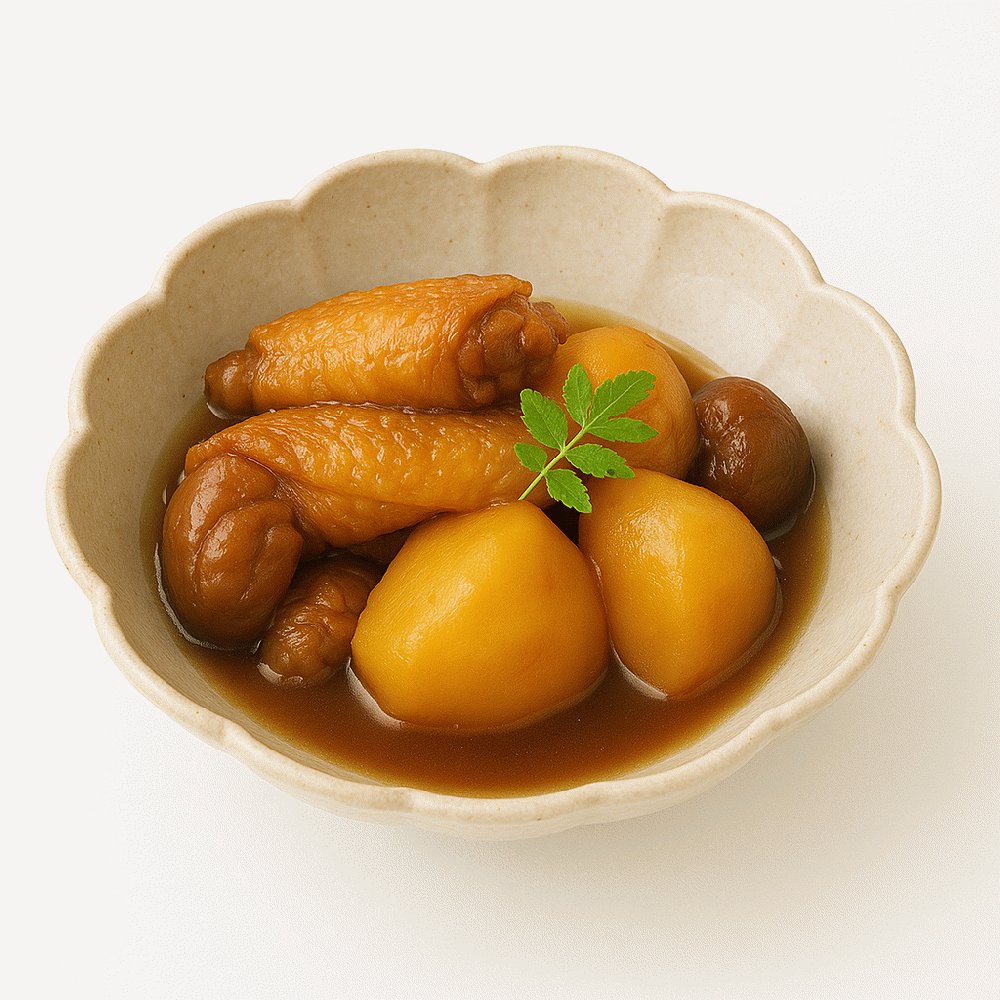 梅煮雞翅和土豆