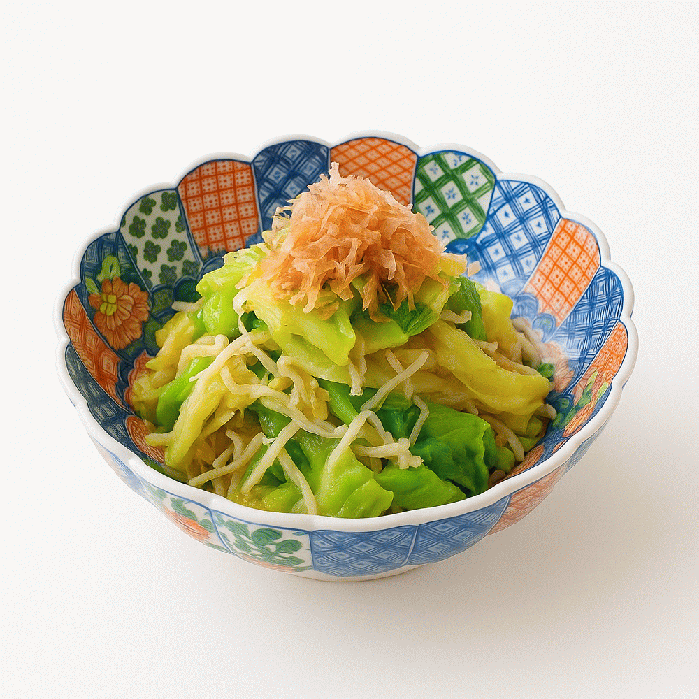 涼拌春季卷心菜和小沙丁魚