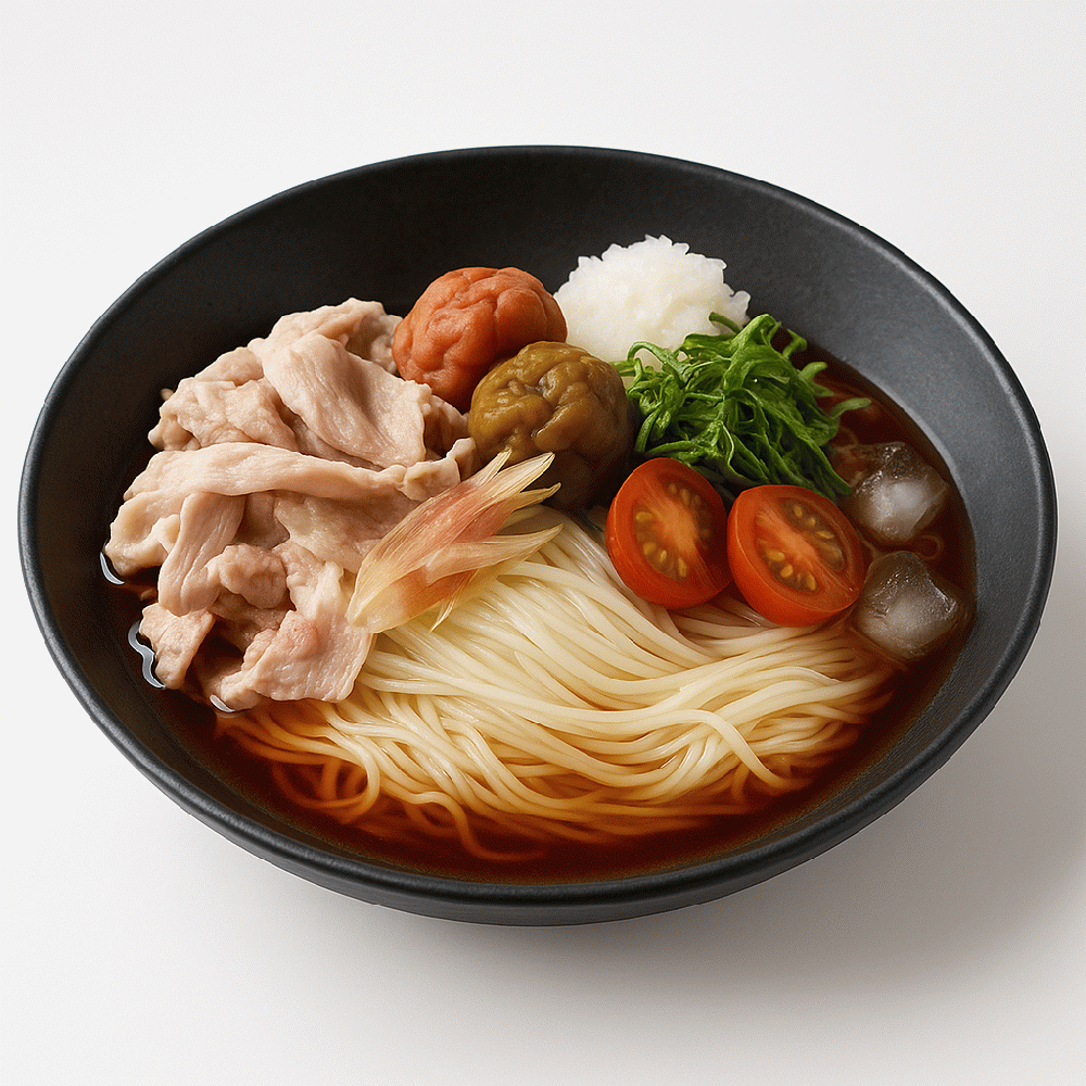 蜂蜜漬梅子麵