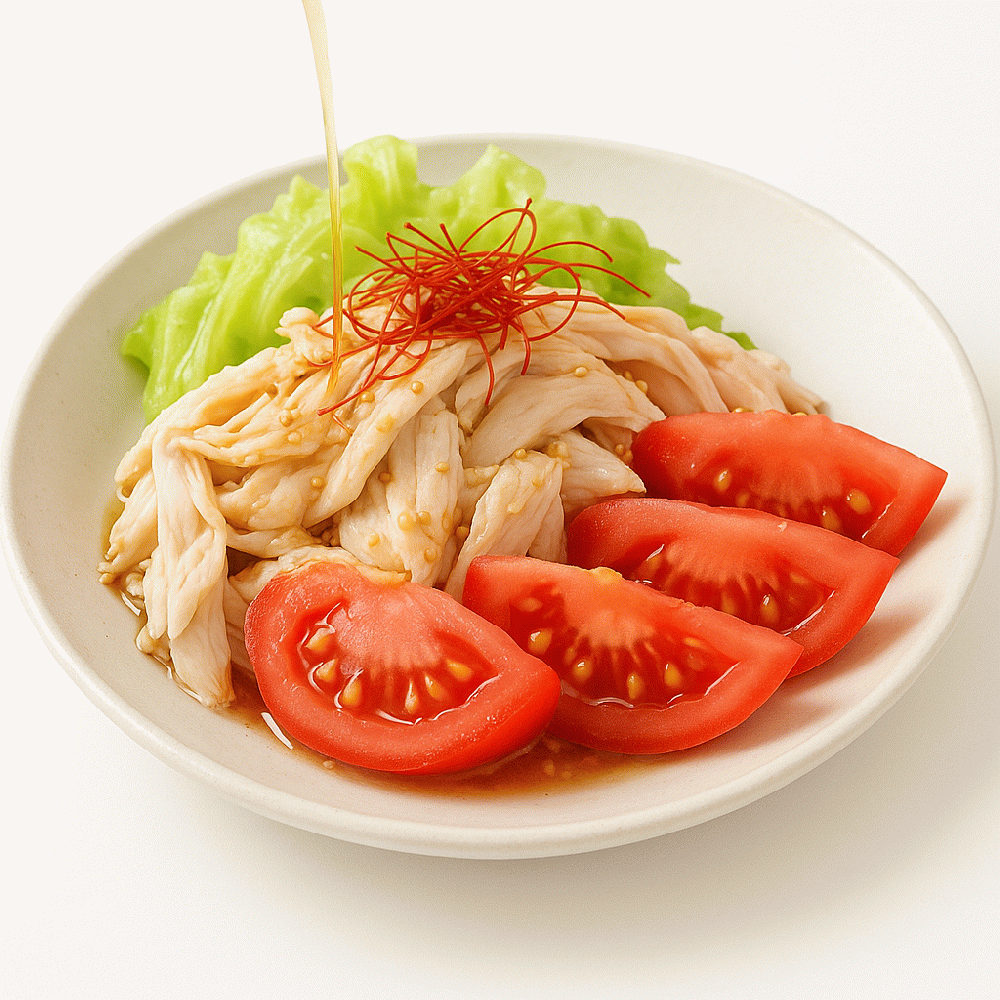 Refreshing Chicken Fillet and Spring Cabbage