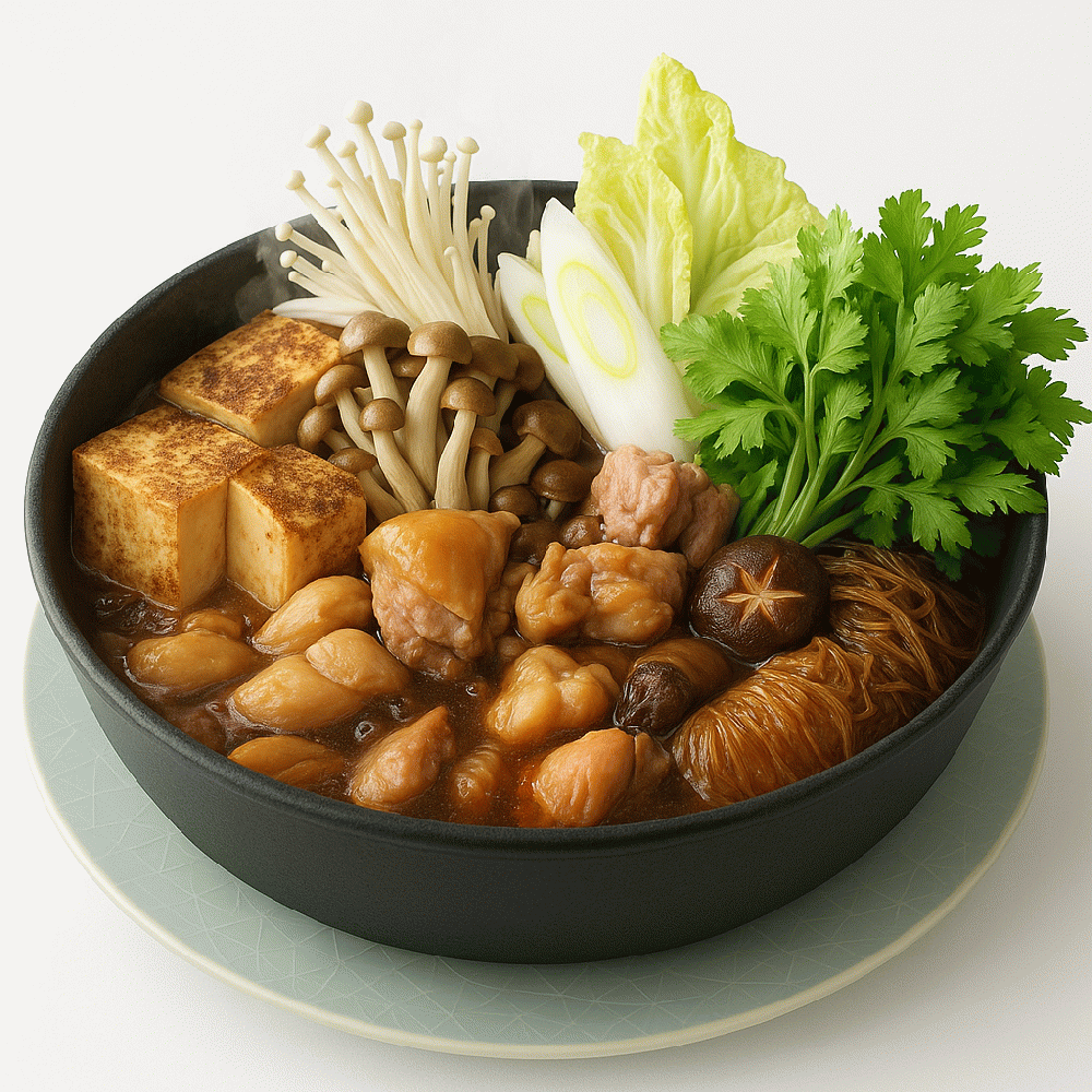 Refreshing Chicken Sukiyaki
