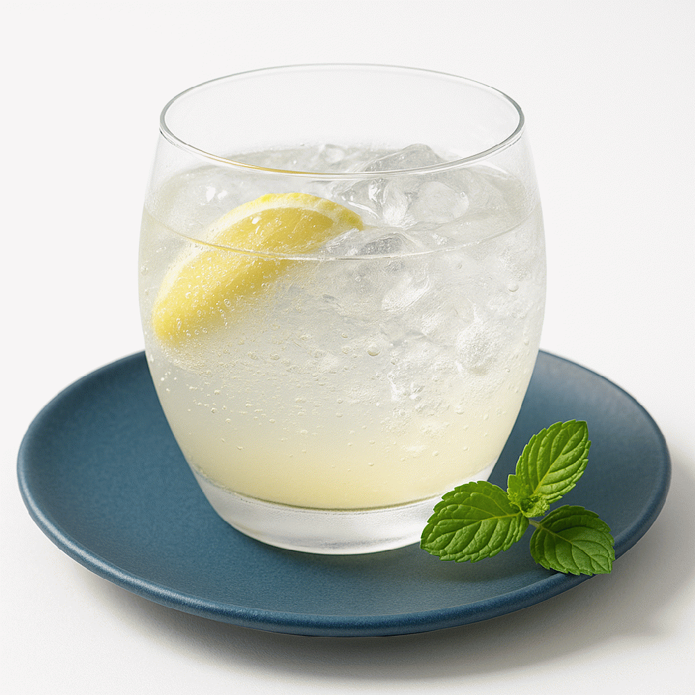 Apple Vinegar Lemon Soda
