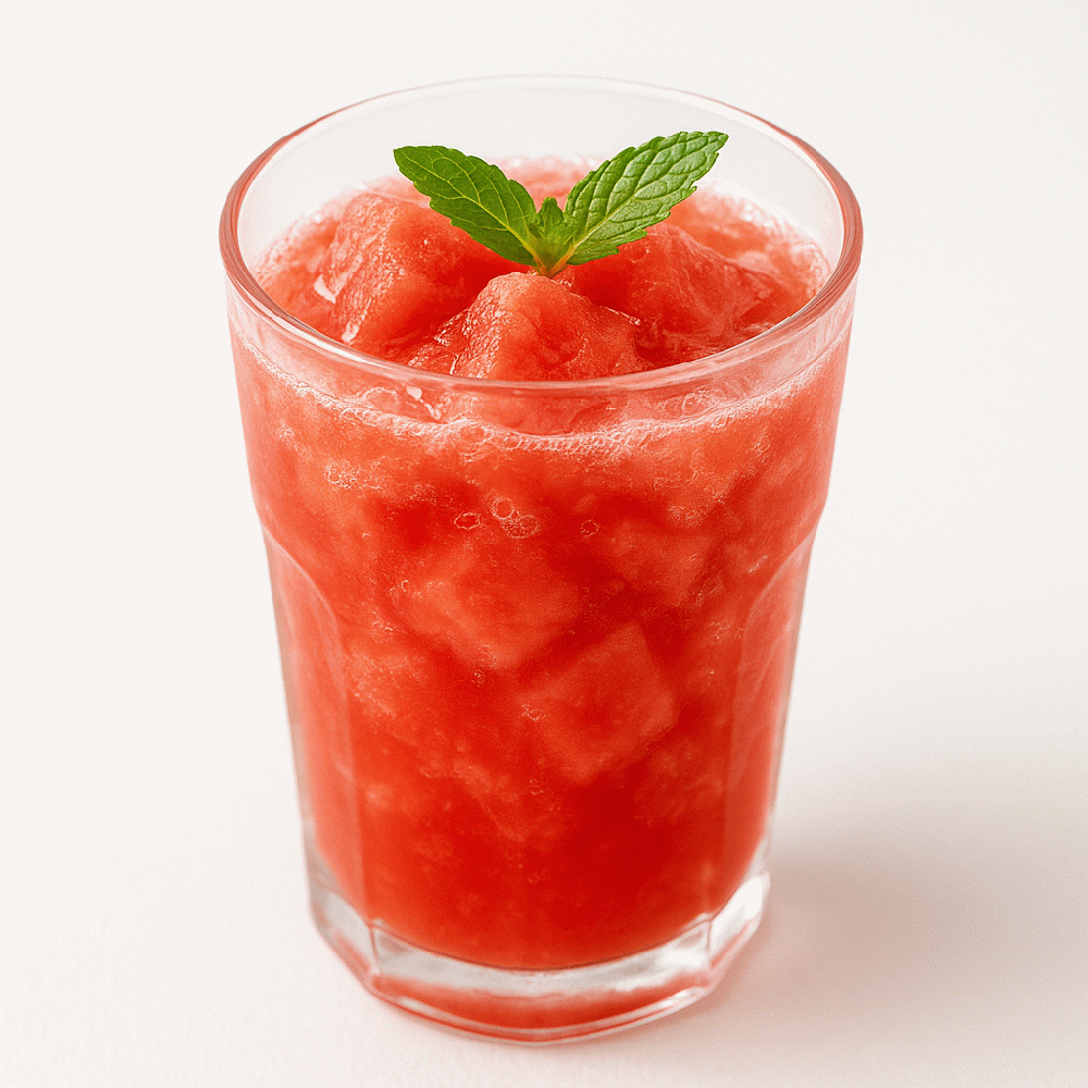 Refreshing watermelon vinegar made with pure Honey Vinegar