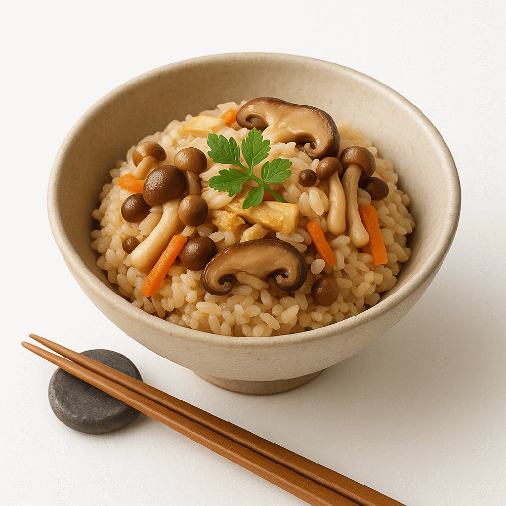 Autumn flavors rice