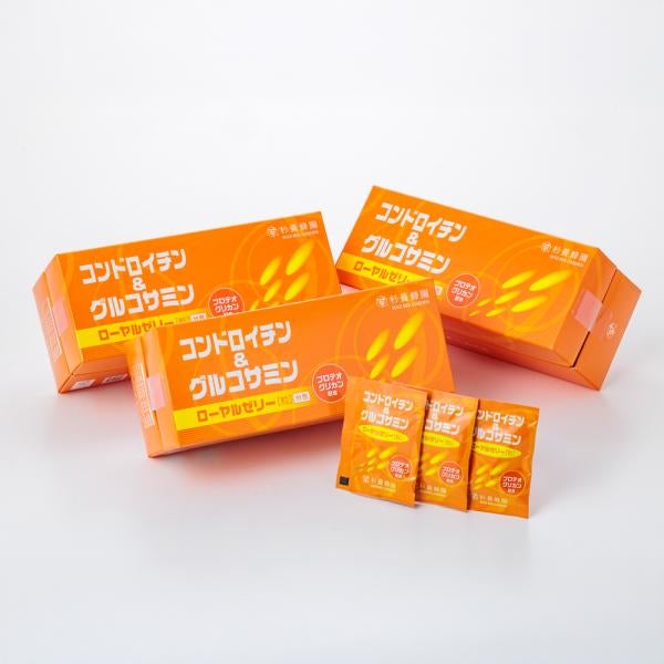Chondroitin & Glucosamine Royal Royal Jelly (31 bags/124 tablets) 3-box set (3 month supply)