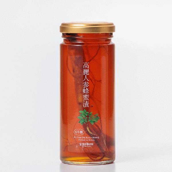 Six-year-old Root Ginseng Pickled in Honey (280g)