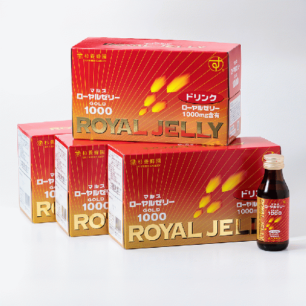 Royal Jelly Drink Gold 1000 (100ml x 10 bottles) 4-box set