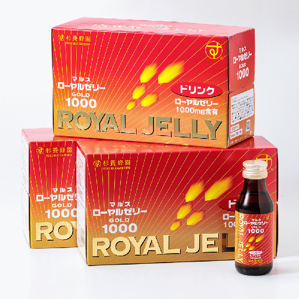 Royal Jelly Drink Gold 1000 (100ml x 10 bottles) 3-box set