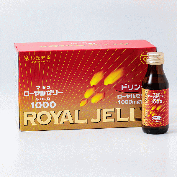 Royal Jelly Drink Gold 1000 (100ml x 10 bottles)