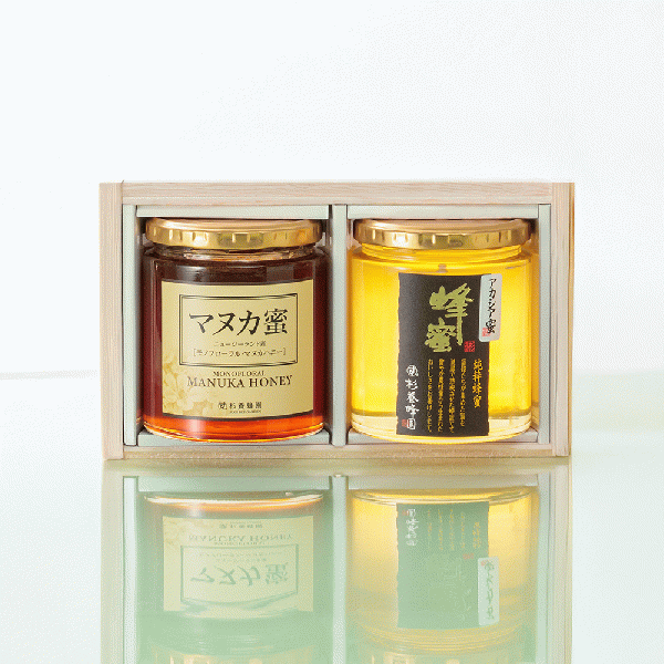 Pure honey 2 Bottle Gift Set (Manuka Honey / Acacia Honey) WMA105