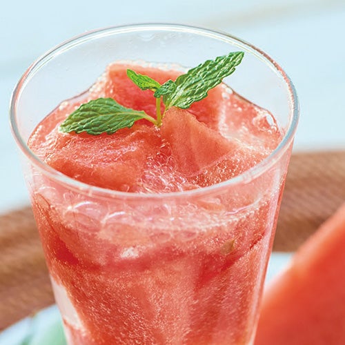 Refreshing watermelon vinegar made with pure Honey Vinegar