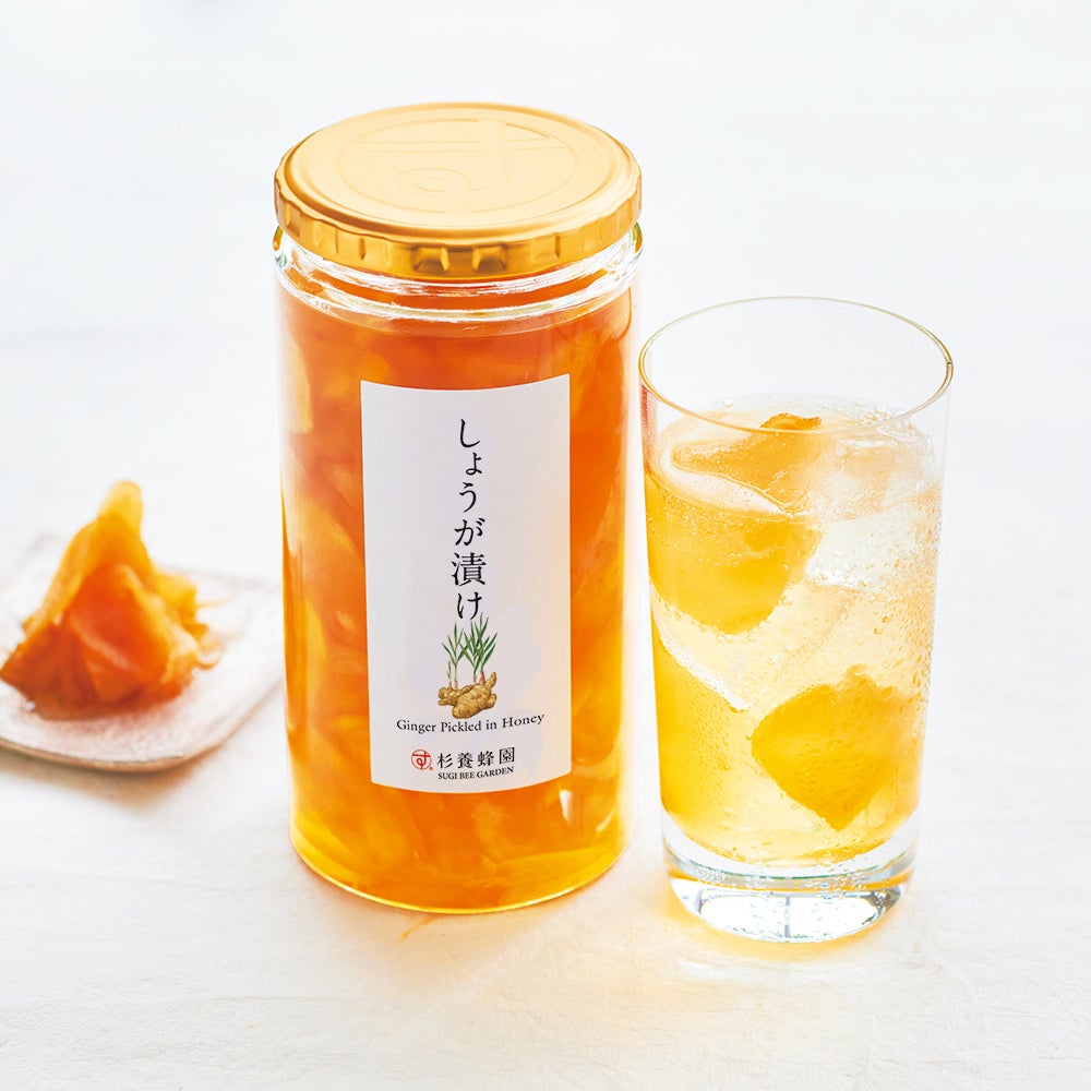 Ginger Pickled in Honey / Acacia Honey 2 Jar Gift Set