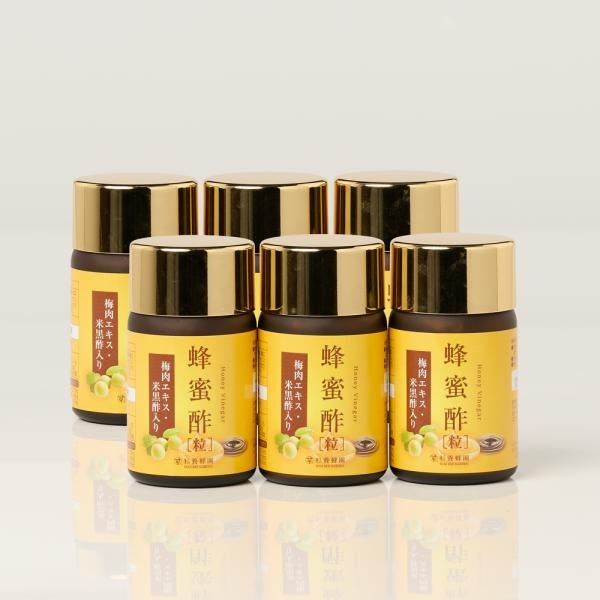 Honey Vinegar 93 capsules x 6-bottle set 
