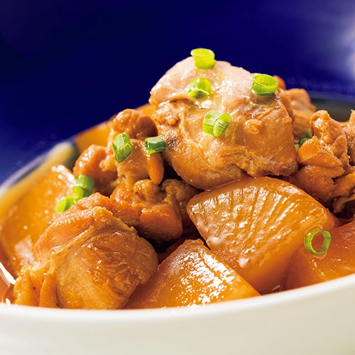 Chicken and radish stew
