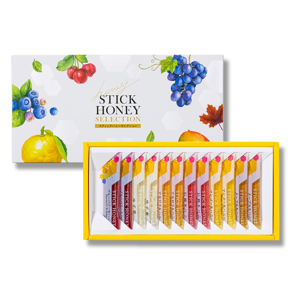 6 types of fruit juice stick set (12 sticks)
