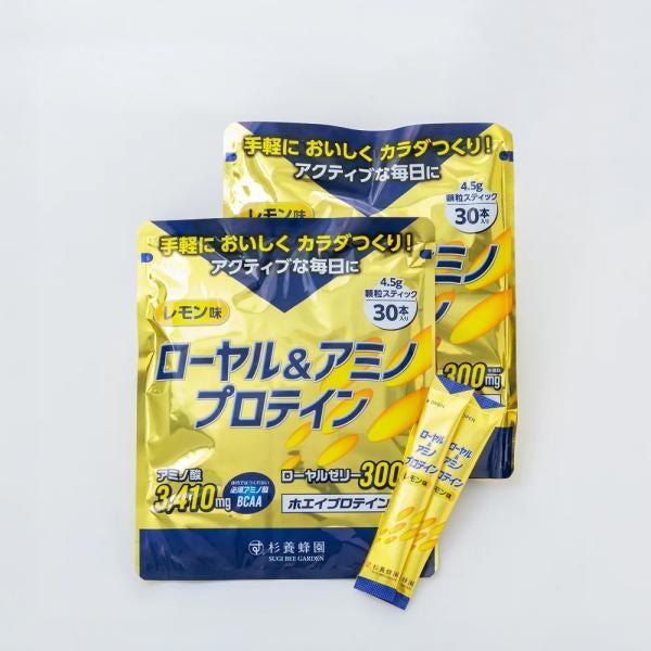Royal Jelly & Amino Protein (60 sticks/2 bags)