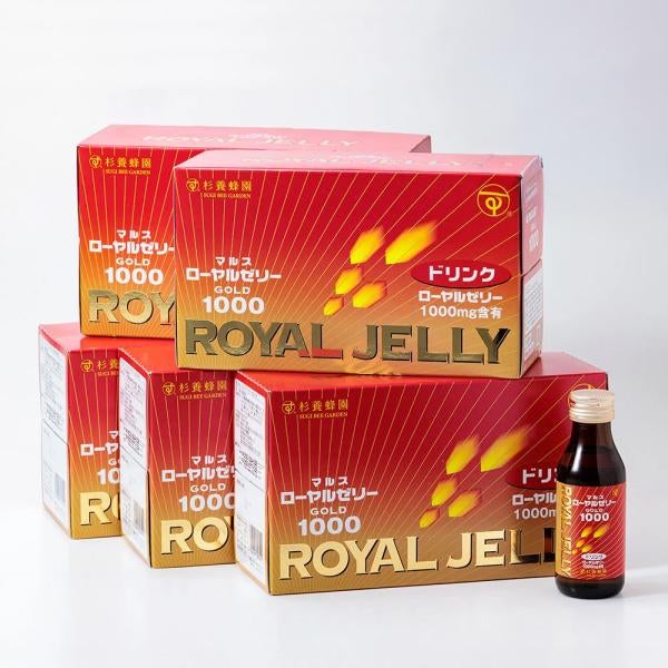 Royal Jelly Drink Gold 1000 (100ml x 10 bottles) 5-box set