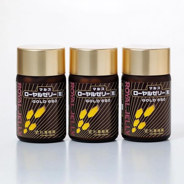 Royal Jelly Gold (102 tablets/bottle) 3-pack (3 month supply)