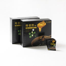 蜂蜜醋內含梅精・黑米醋（279 片/93 包） （6 個月） × 2盒