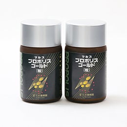 Propolis Gold 6 extra packs [tablets] bottle (93 tablets) x 2 bottles (2 months supply)